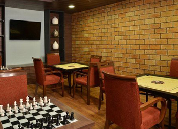Carrom / Chess game at Celebrity Resorts Coimbatore