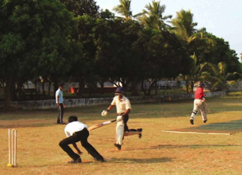 Cricket game in Coimbatore
